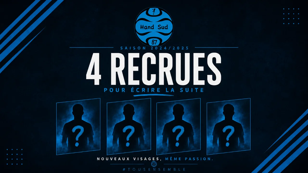 4 recrues chez les séniors.